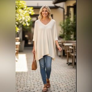 Anthropologie April Marin Tribeca Sweater Tee NWOT